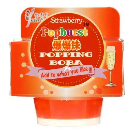 Popburst Popping Boba Strawberry Flavour 130g