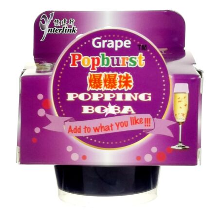 Popburst Popping Boba Grape Flavour 130g