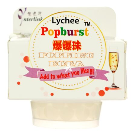 Popburst Popping Boba Lychee Flavour 130g