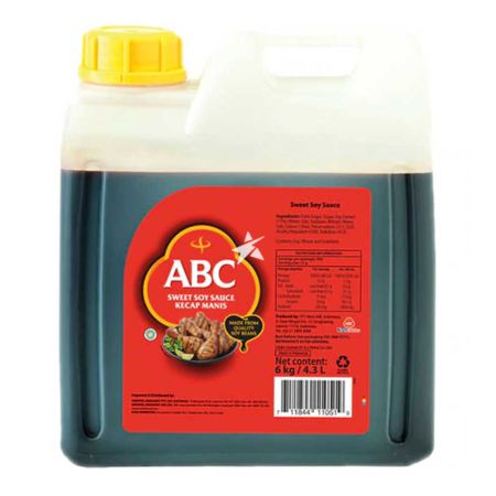 ABC Heinz Sweet Soy Sauce (Kecap Manis) 6kg / 4.3L