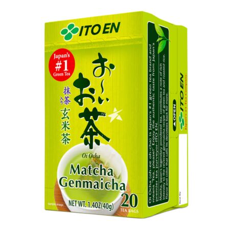 Itoen Tea Bag Oi Ohca Japanese Matcha Genmaicha Tea Bag (20 Bags) 40g