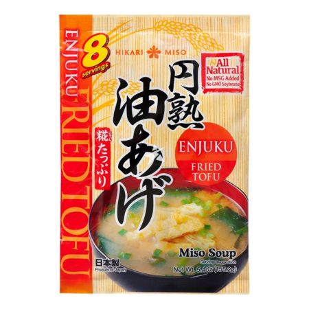Hikari Enjuku Instant Miso Soup - Fried Tofu 8 Servings 155.2g