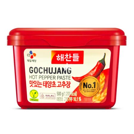 CJ Haechandle Gochujang (Hot Pepper Paste) Medium Hot [MUI Halal] 500g