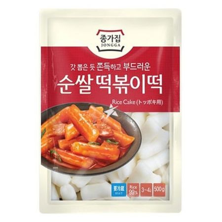 Chongga [Jongga] Rice Cake (Tubular Type) 500g