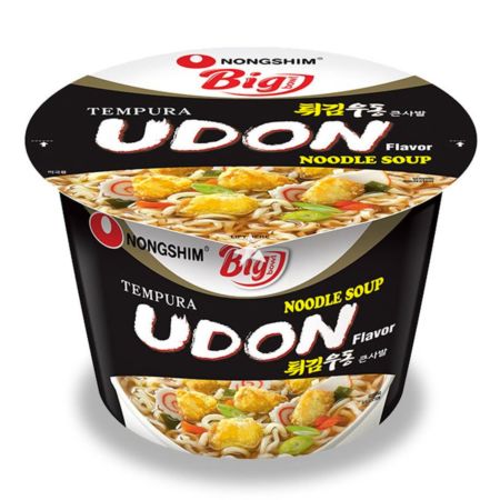 Nongshim Big Bowl Tempura Udon Flavour Noodle Soup 111g
