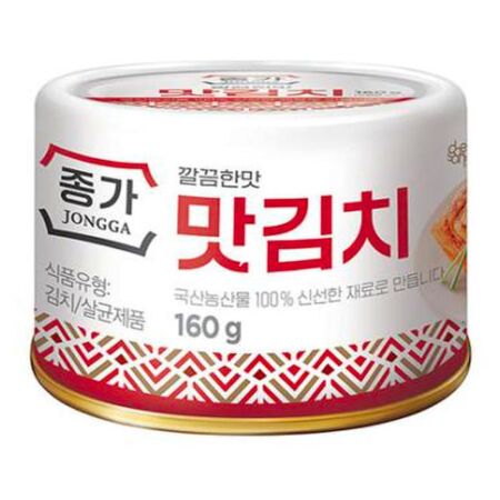 Chongga [Jongga] Canned Kimchi 160g