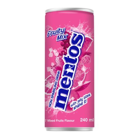 Nam Yang Mentos Non-Sparkling Drink with Jelly Bites - 7 Mixed Fruits Flavour 240ml