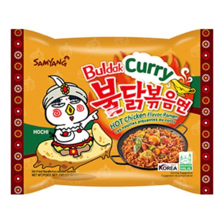 Samyang Buldak Hot Chicken Flavour Ramen - Curry 140g