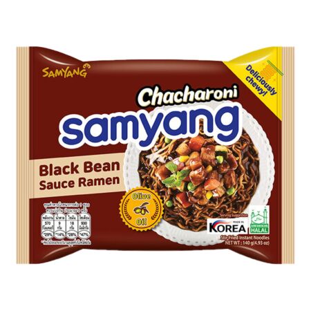 Samyang Chacharoni Jjajang Sweet Soybean Sauce Stir-Fried Ramen 140g
