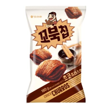 Orion Turtle Chips Choco Churros Flavour 160g