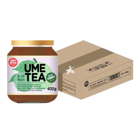 Allgroo Korean Ume Plum Tea 400g (Pack of 20)