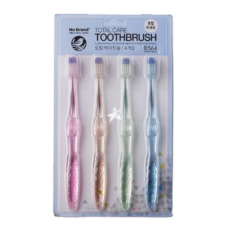 No Brand Total Care Toothbrush 4pcs