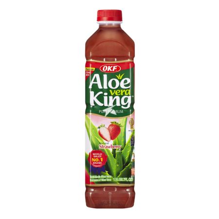 OKF Aloe Vera King Drink - Strawberry Flavoured 1.5L