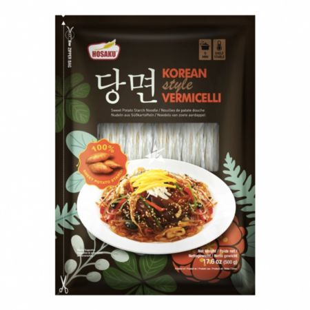 Hosaku Korean Style Vermicelli (Glass Noodle) 500g