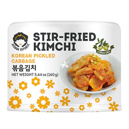 Ajumma Republic Stir-fried Kimchi - Korean Pickled Cabbage 160g
