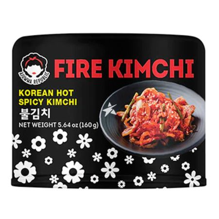 Ajumma Republic  Fire Kimchi - Korean Hot Spicy Kimchi 160g