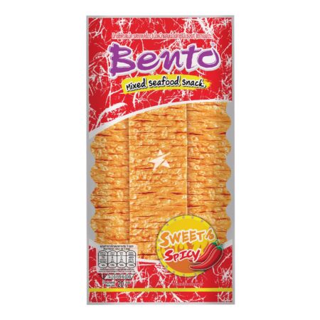 Bento Mixed Seafood Snack Sweet & Spicy Flavour 20g