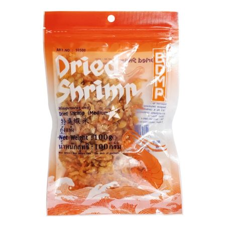 BDMP Frozen Dired Shrimp (Medium) 100g