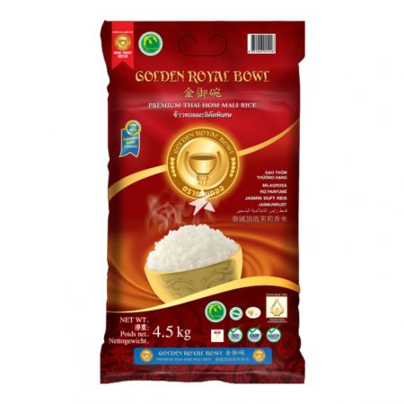 Golden Royal Bowl Premium Thai Hom Mali Rice 4.5kg 