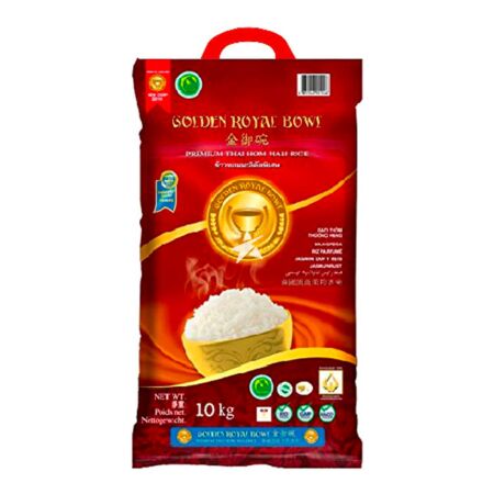 Golden Royal Bowl Premium Thai Hom Mali Rice 10kg 