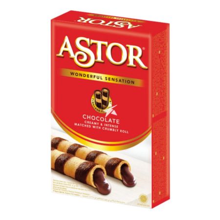 Astor Chocolate Wafer Roll 40g