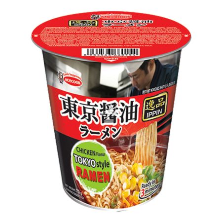 Acecook Ippin Instant Ramen Cup Tokyo Shoyu Flavour 73g
