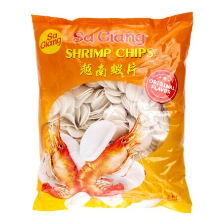 Sa Giang Shrimp Chips Original Flavour 2kg (70.5 oz)