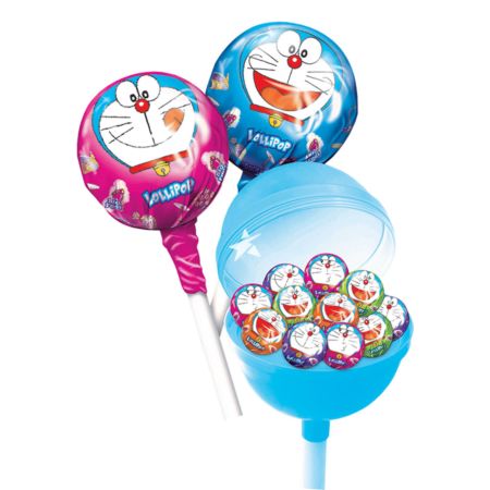 Big Foot Doraemon Series - Doraemon Mega Lollipop (Random Colour) (9g*15pcs) 135g