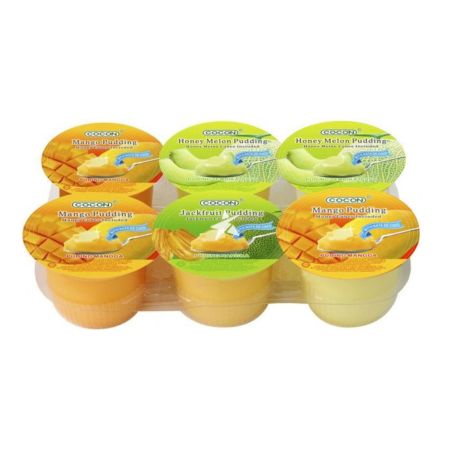 Cocon Nata Fruit Dice Pudding Honey Assorted Flavour (118g*6) 708g