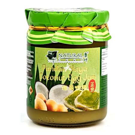 Natural Leaf Brand Pandan Kaya Coconut Egg Jam 280g