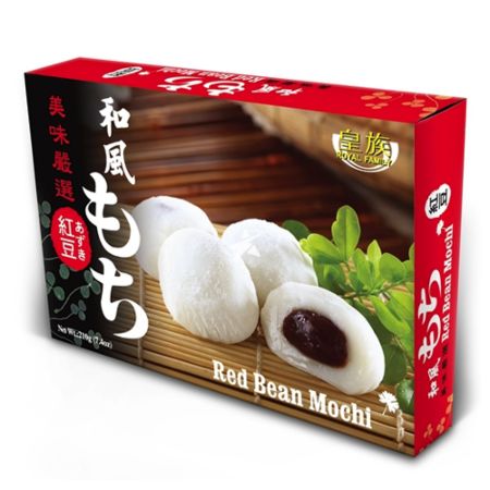 Royal Family Japanese Style Mochi - Red Bean Flavour 6 Pieces 210g