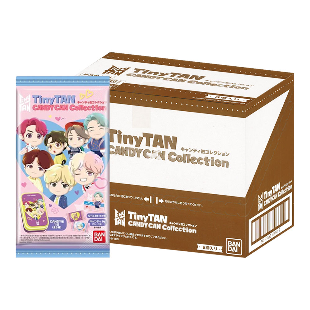 Bandai TinyTAN BTS Candy Can Collection (Pack of 8) | Starry Mart