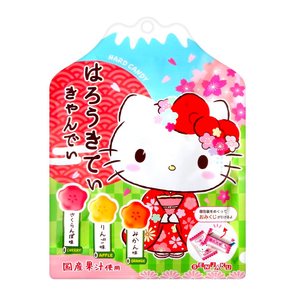 Senjaku Hello Kitty Hard Candy (Assorted Fruit Flavour) 61g