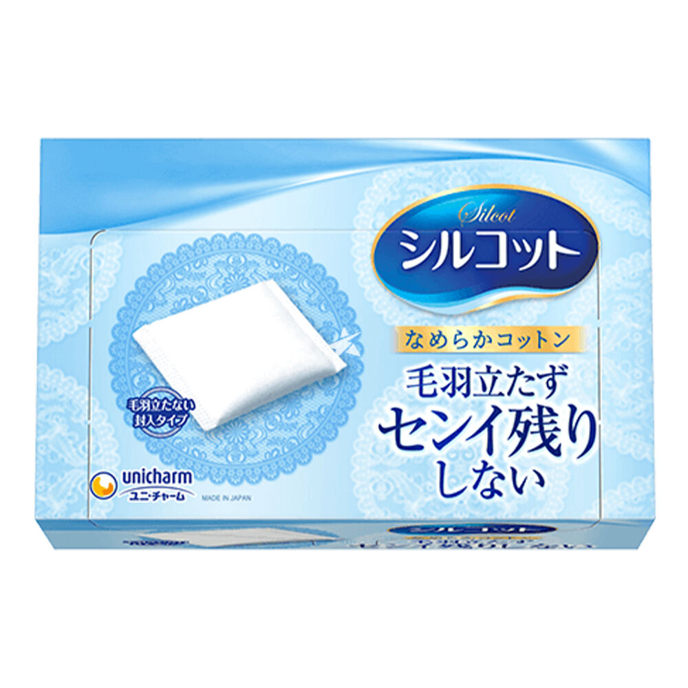 Buy Unicharm Silcot Velvety Touch Cotton Pad 82 Pads Japanese Supermarket Online UK Starry Mart