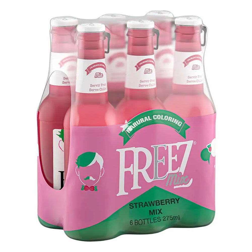 Buy Freez Mix Carbonated Flavoured Drink Strawberry Flavour 275ml 