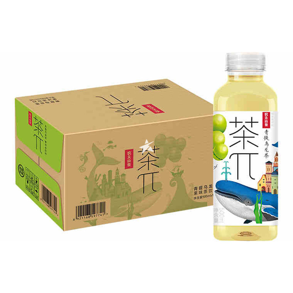 Nongfu Spring Cha Grape Oolong Tea Drink 500ml Box of 15