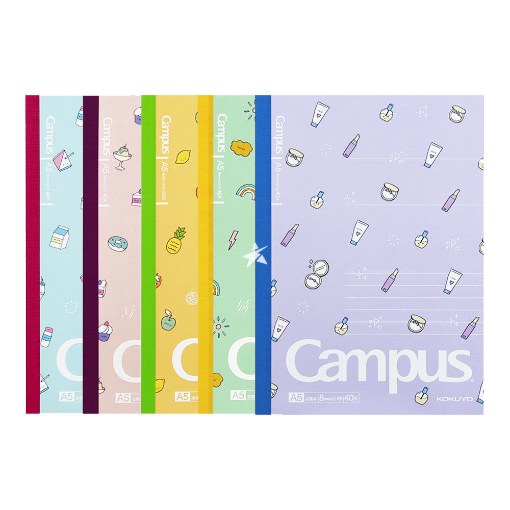 Buy Kokuyo Campus Notebook (Dot and Line) A5 40pages - Colourful 