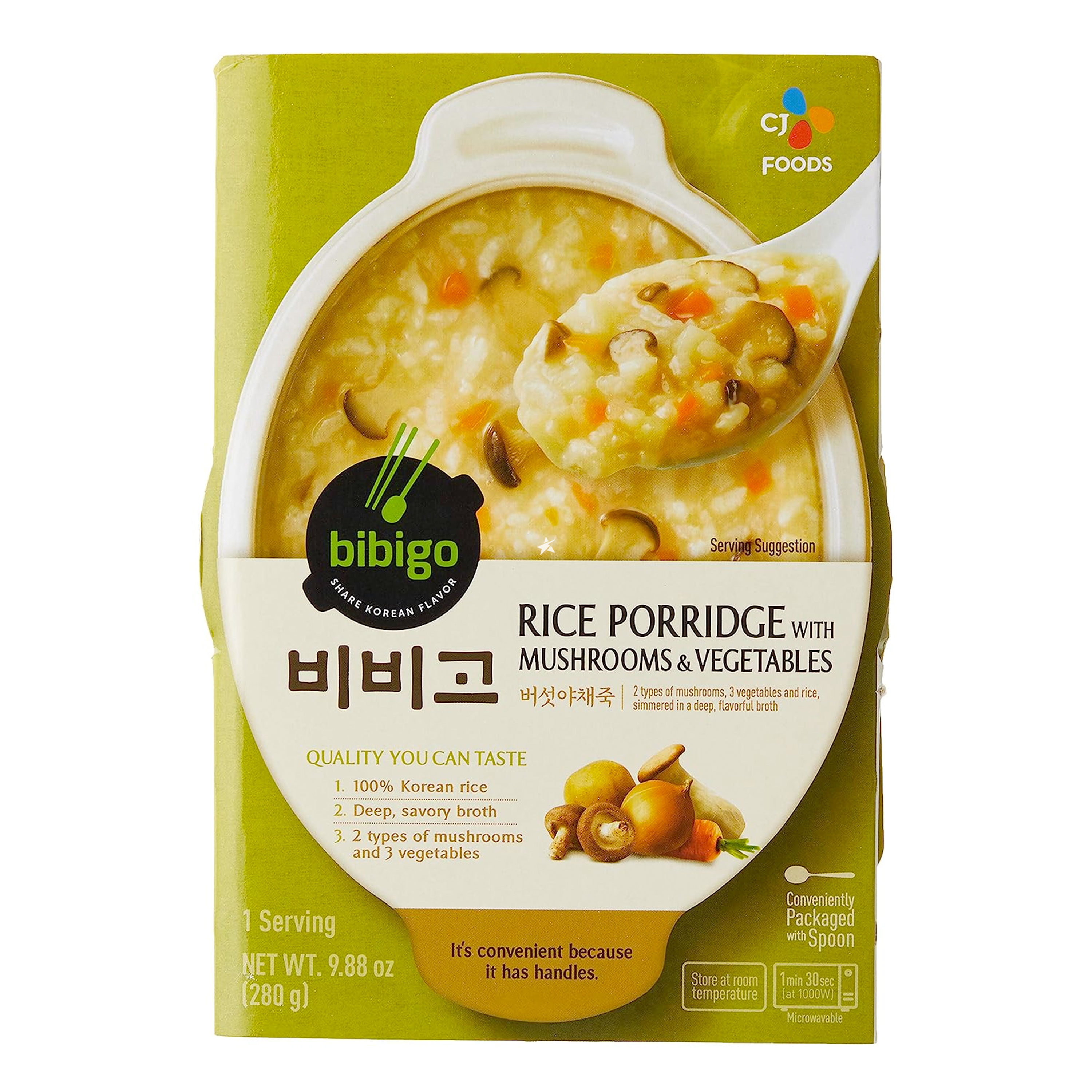 Rice Porridge with Mushrooms & Vegetables - 280g