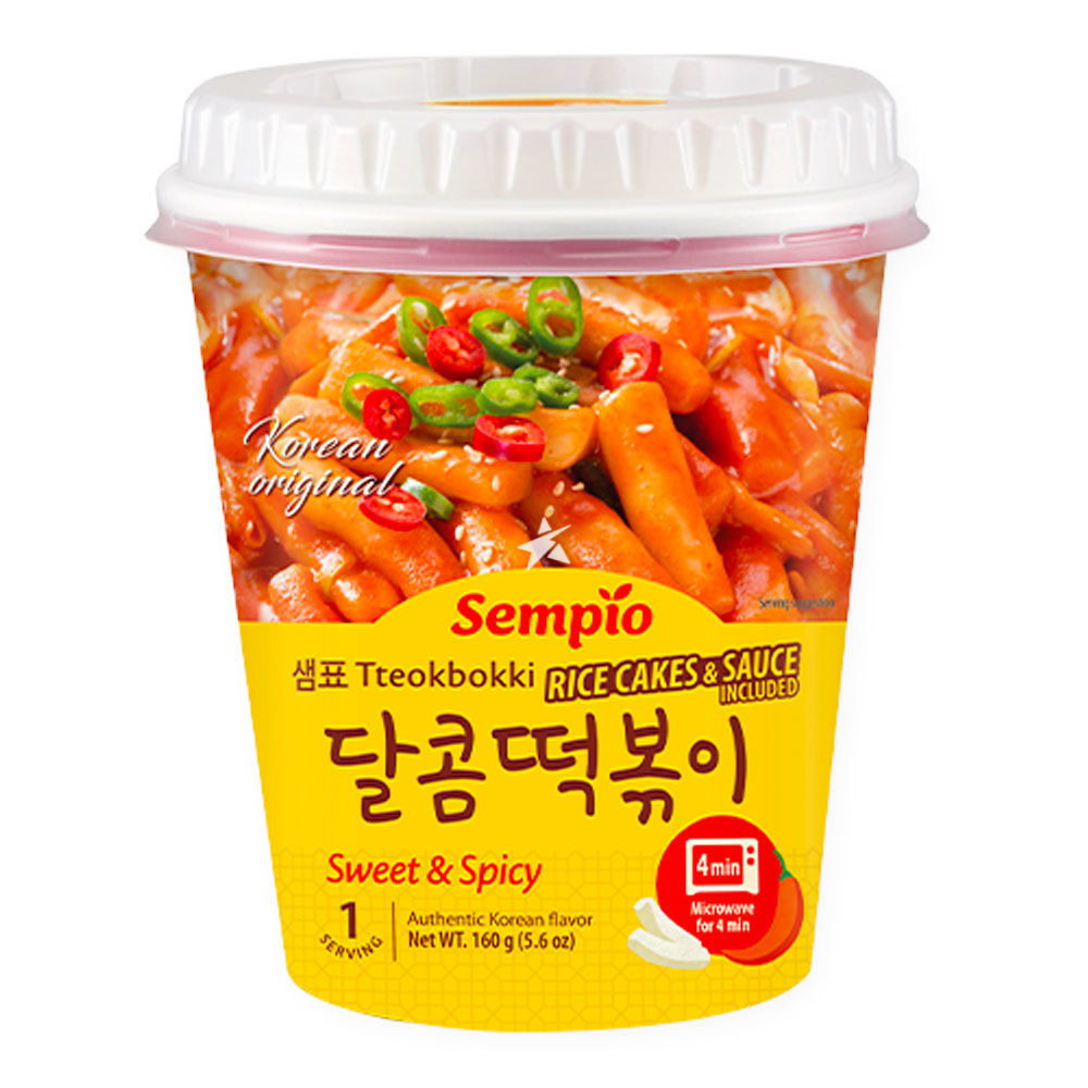Buy Sempio Instant Tteokbokki Sweet Spicy Cup 160g Korean