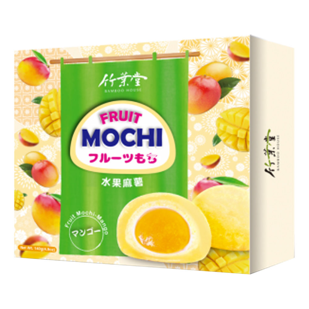 Bamboo House Fruit Mochi - Mango 140g